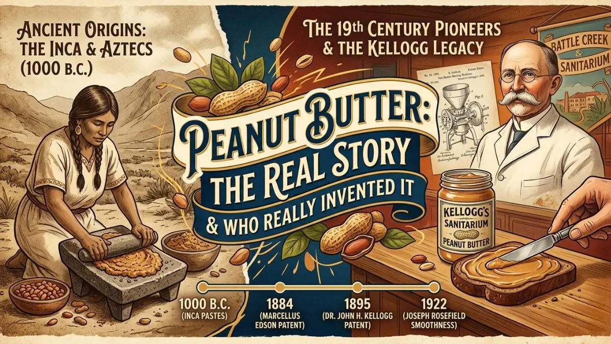 Who invented peanut butter