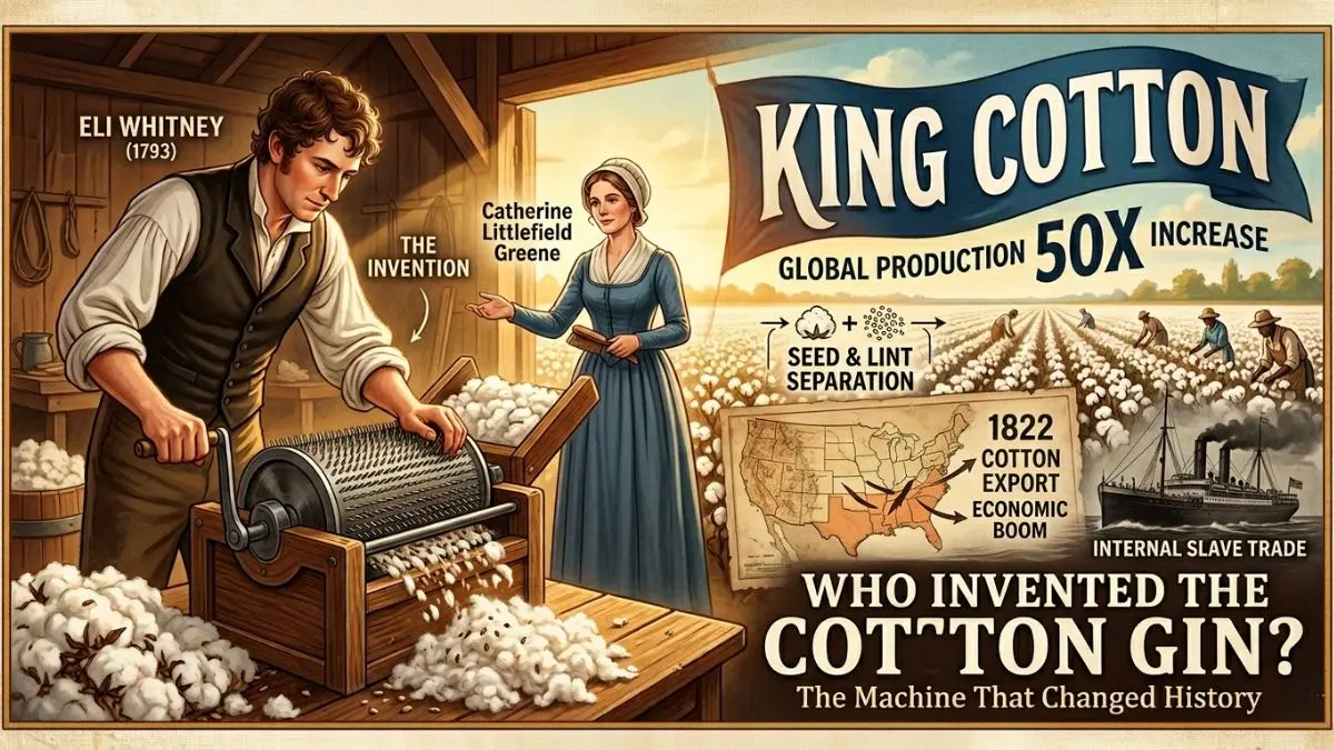 Who Invented the Cotton Gin