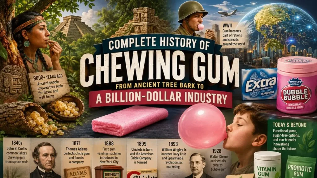 Ancient History of Chewing Gum