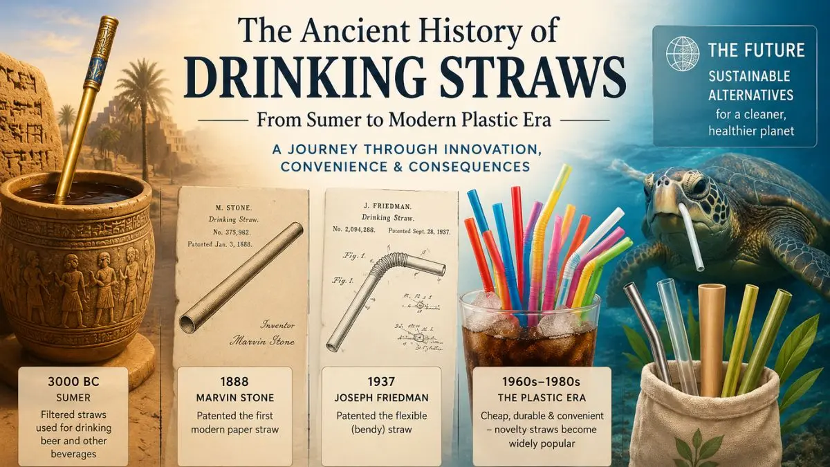 Who Invented Straws and Why? Complete History of Straws