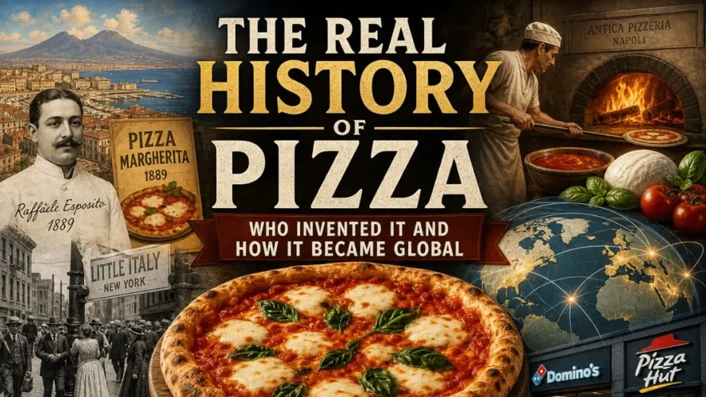 Who invented pizza
