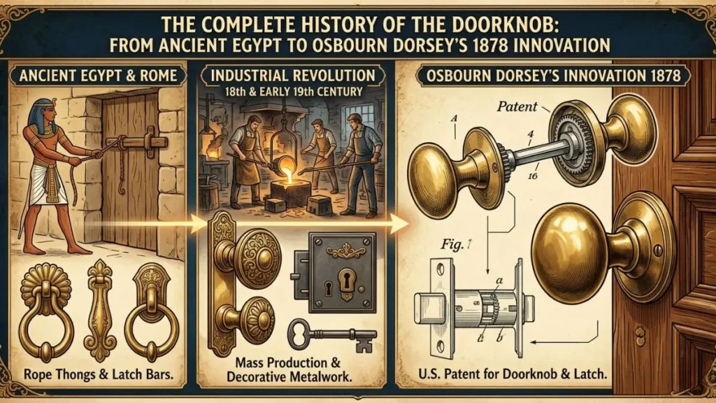 Who Invented the Doorknob? Full History